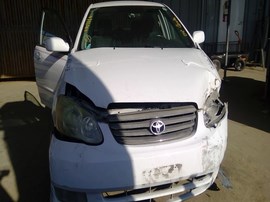 2004 TOYOTA COROLLA. WHITE, S MODEL, 1.8L, AT.  Z26282